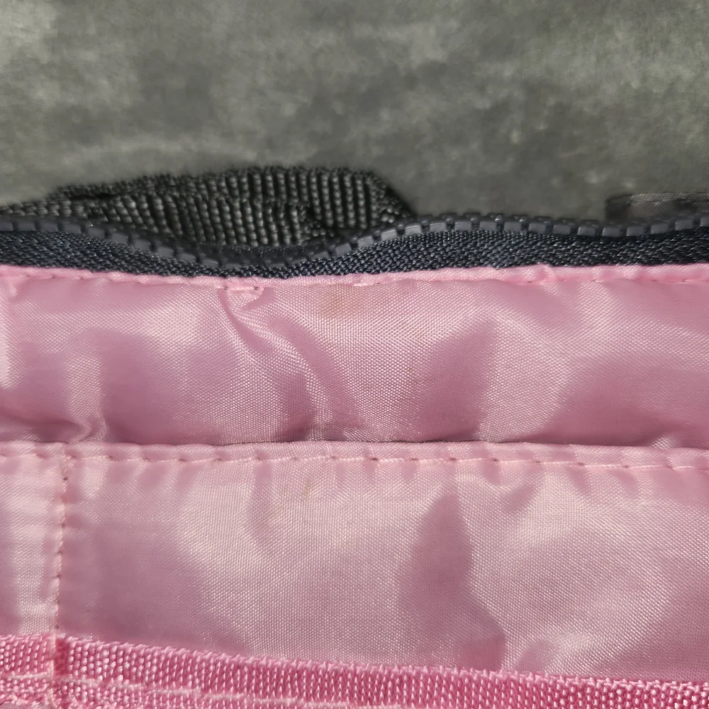 Pink and Black Bag Organizer